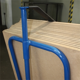 Plattenkarren mit Sicherung fr Platten