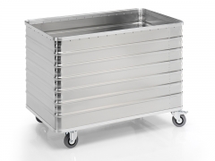 Transportwagen aus Aluminium 1280 x 730 x 935 mm (L x B x H)